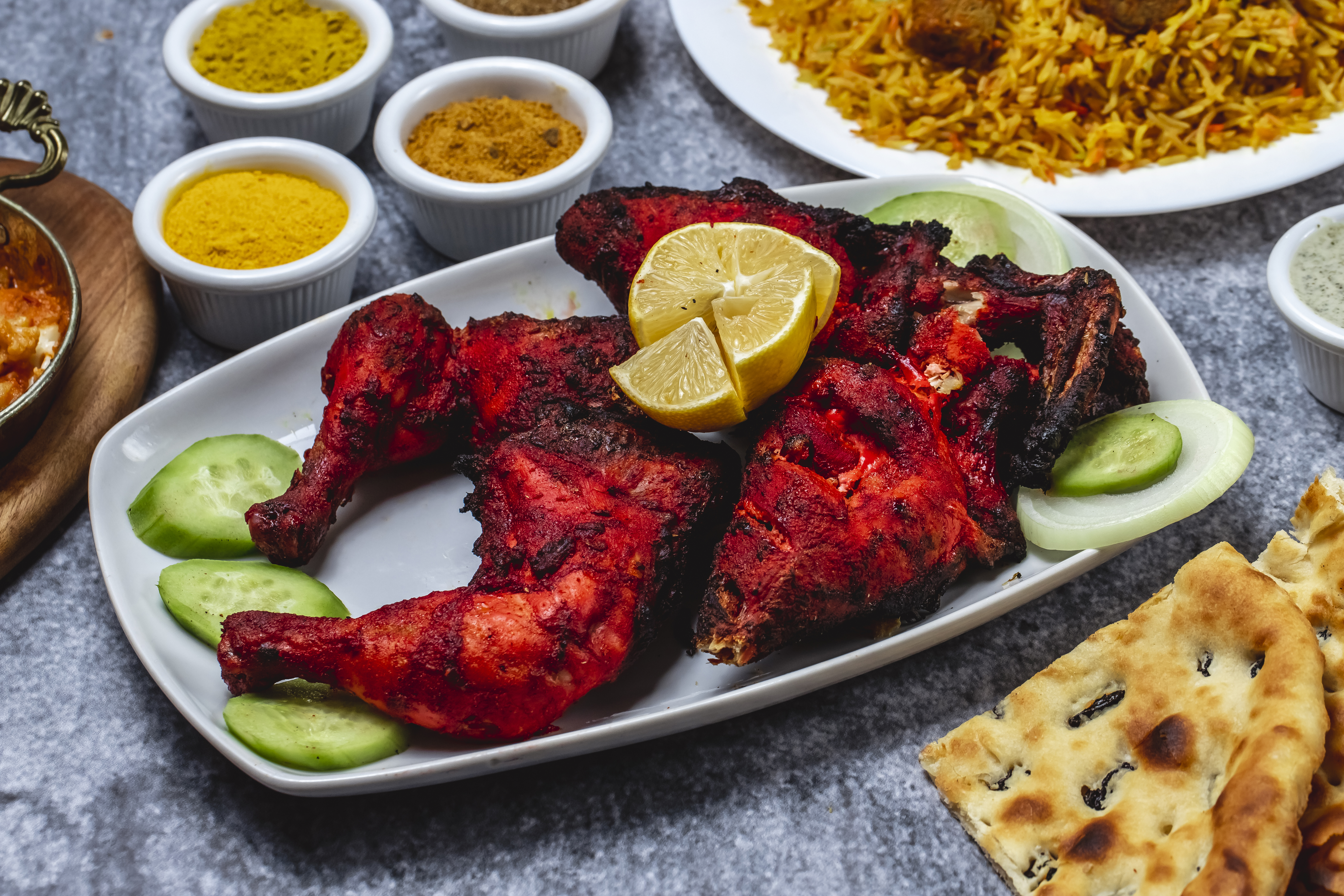 Chicken Tandoori - Kaka चिकन & Roll Corner